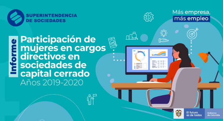 Informe de la Supersociedades evidencia el impacto positivo de la participación de las mujeres en la rentabilidad de las empresas