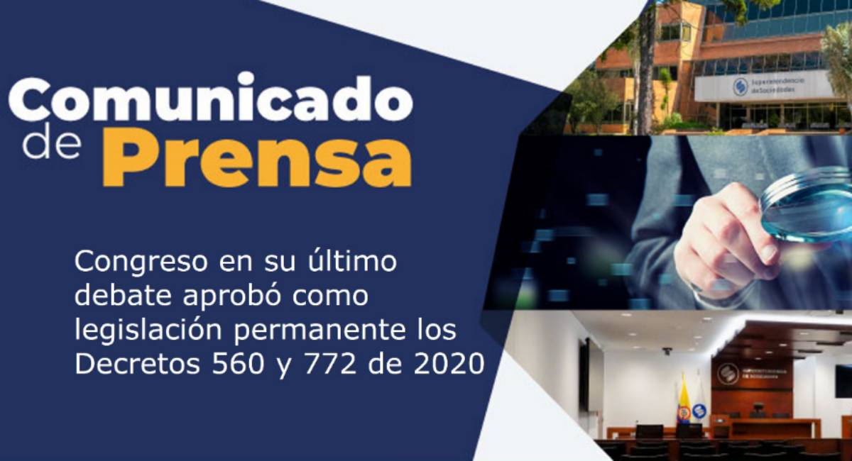 Se adoptarán permanentemente las medidas de insolvencia empresarial creadas en pandemia