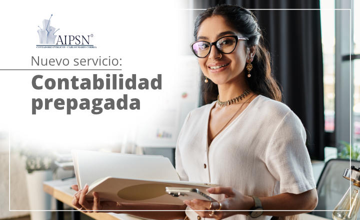 NUEVO SERVICIO: CONTABILIDAD PREPAGADA